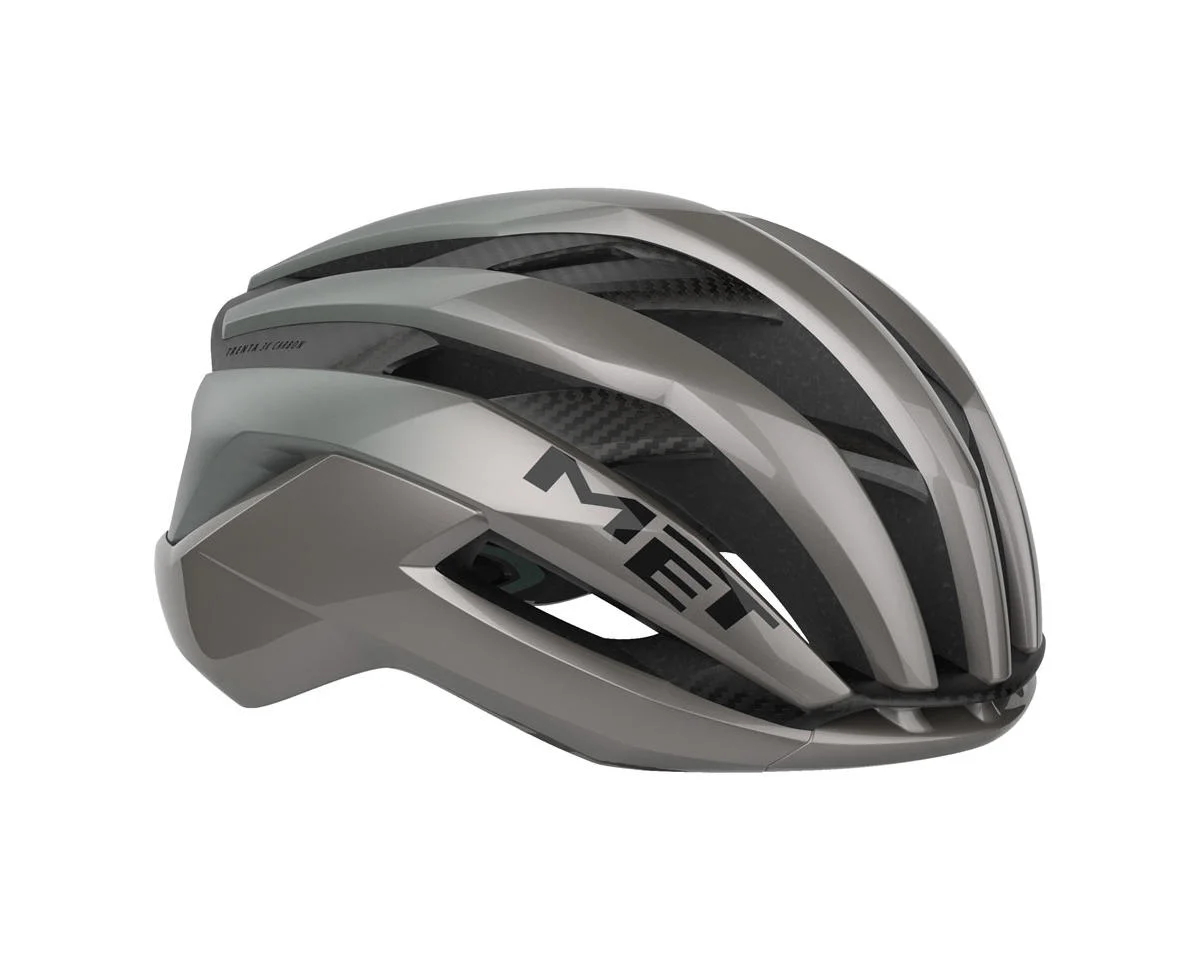 Met Trenta 3K Carbon MIPS Road Helmet (Opal Grey) (M)